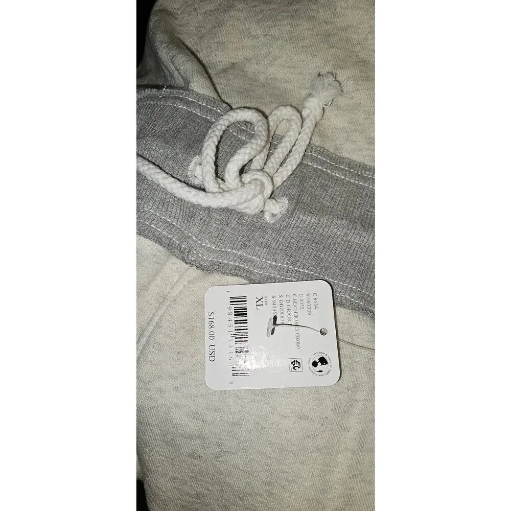 New Free People MOVEMENT Making It Overalls $168 X-LARGE Heather Grey Combo - Picture 7 of 7